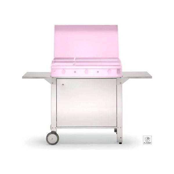 Carrello barbecue pla.net 0205153 cx 80x inox satinato