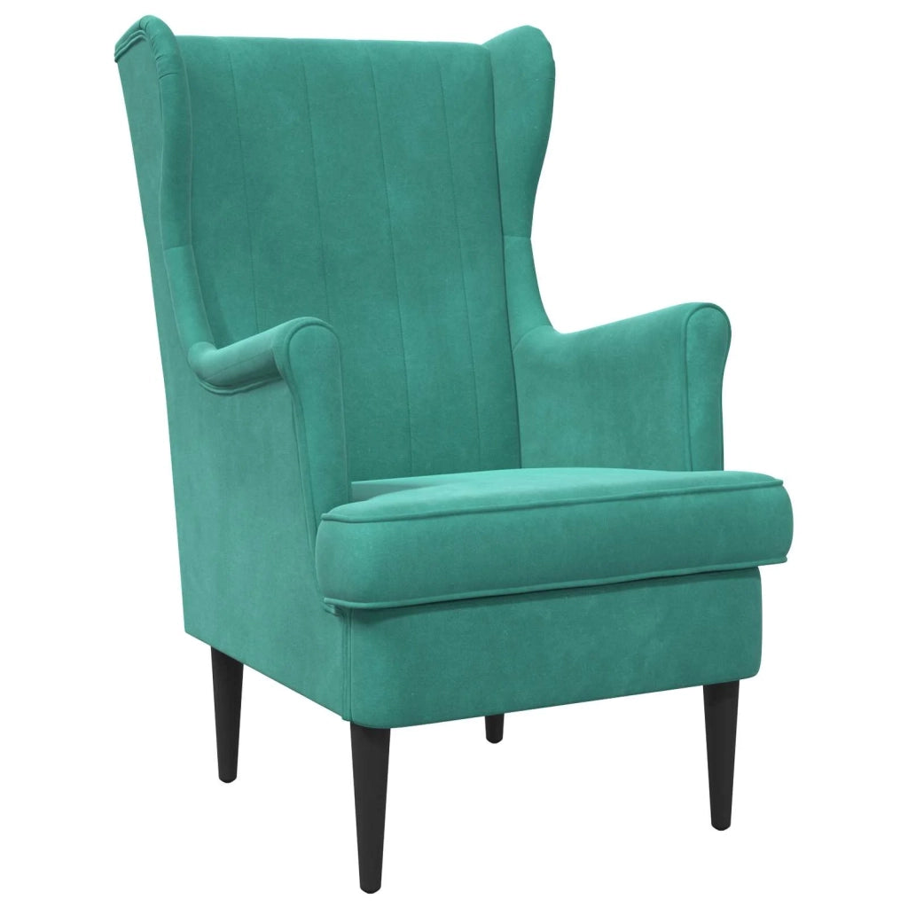 Poltrona Turchese Velluto 42029947
