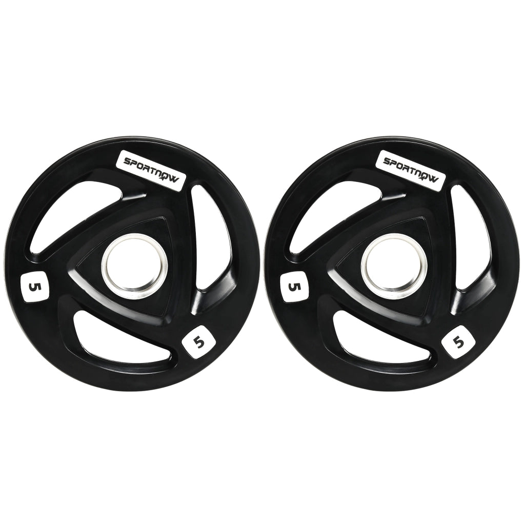 Disco Peso Olimpico ¨C Minimal ¨C 5 kg Nero ?24x3,5 cm