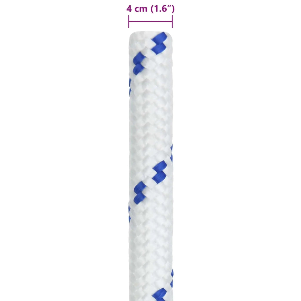 Corda da Barca 10 m 4 Bianco e Blu PP 42029550