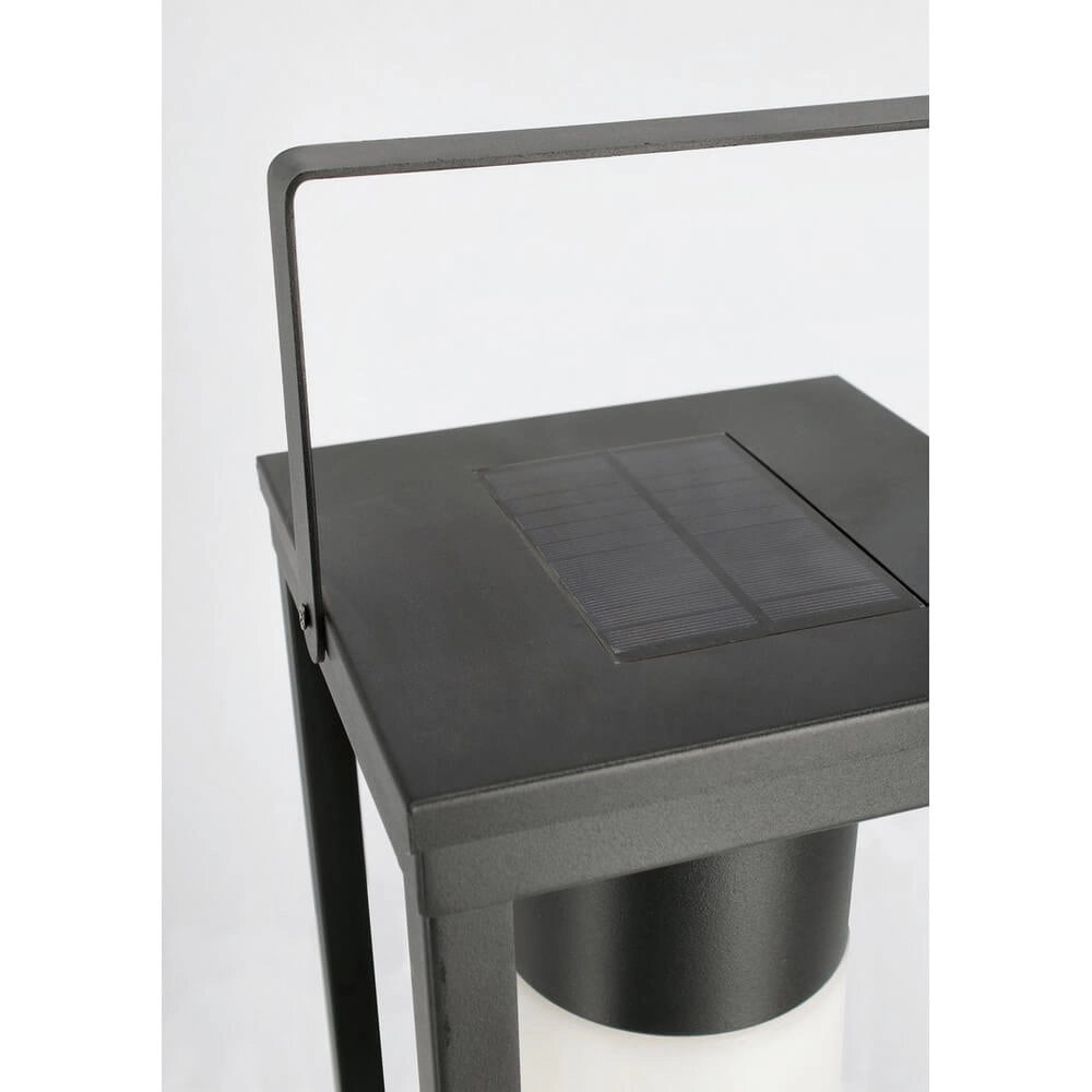 Lanterna Solare LED Quadrata da Esterno con Manico H38 - SUNRISE