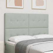 Testiera Grigio chiaro 160 cm Velluto 3337841