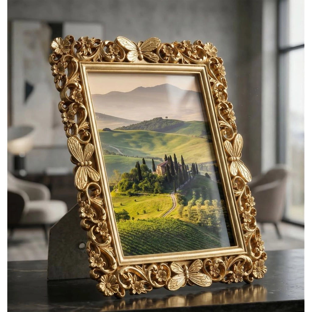 Cornice portafoto Classical oro stile classico 15x20 cm