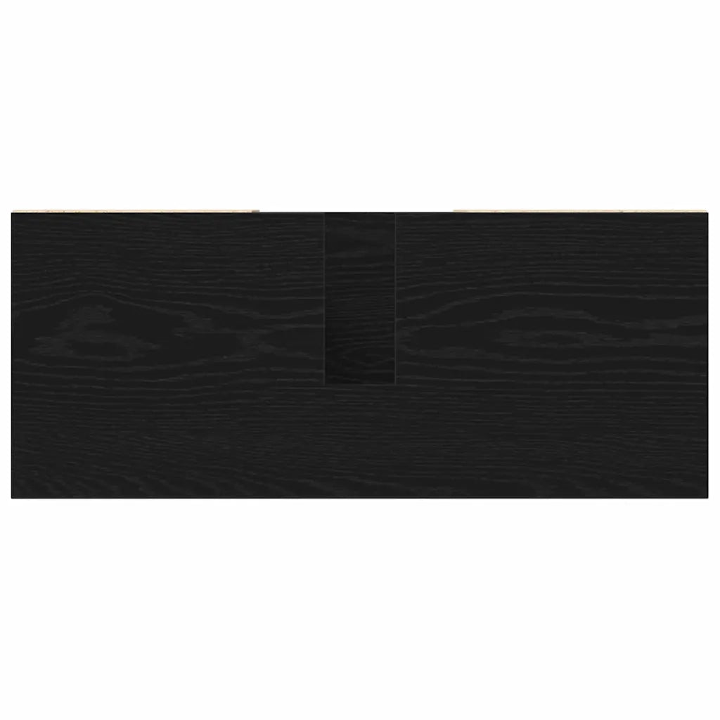 Mobile da Bagno Nero 80 x 33 x 60 cm Legno multistrato 873897