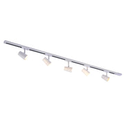 Italux Astley lampada a binario 5xGU10 bianca 914103