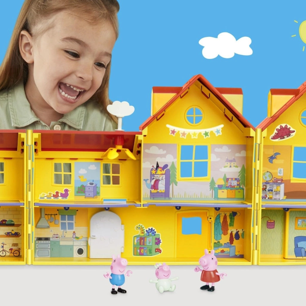 Hasbro Peppa Pig, La Grande Casa di Peppa, Set di Giocattoli per Bambini e Bambine dai 3 Anni in Su, Ottima Idea Regalo,