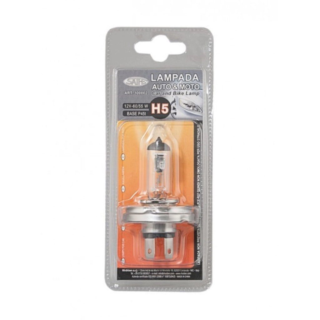 Lampada H5 12V 60/55W Set 5 Pezzi - Rhutten