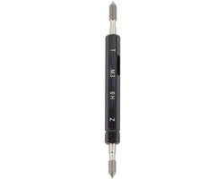 Misuratore di cavi in acciaio - Lunga durata - Misura diametro cavo interno - M3*0,5 - 0,5 a 7,8 oz - Misura precisa - Apparecchio per misurare i cavi