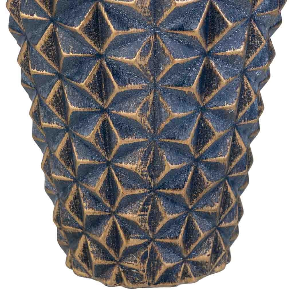 Vaso in ceramica nera, D18x45H cm