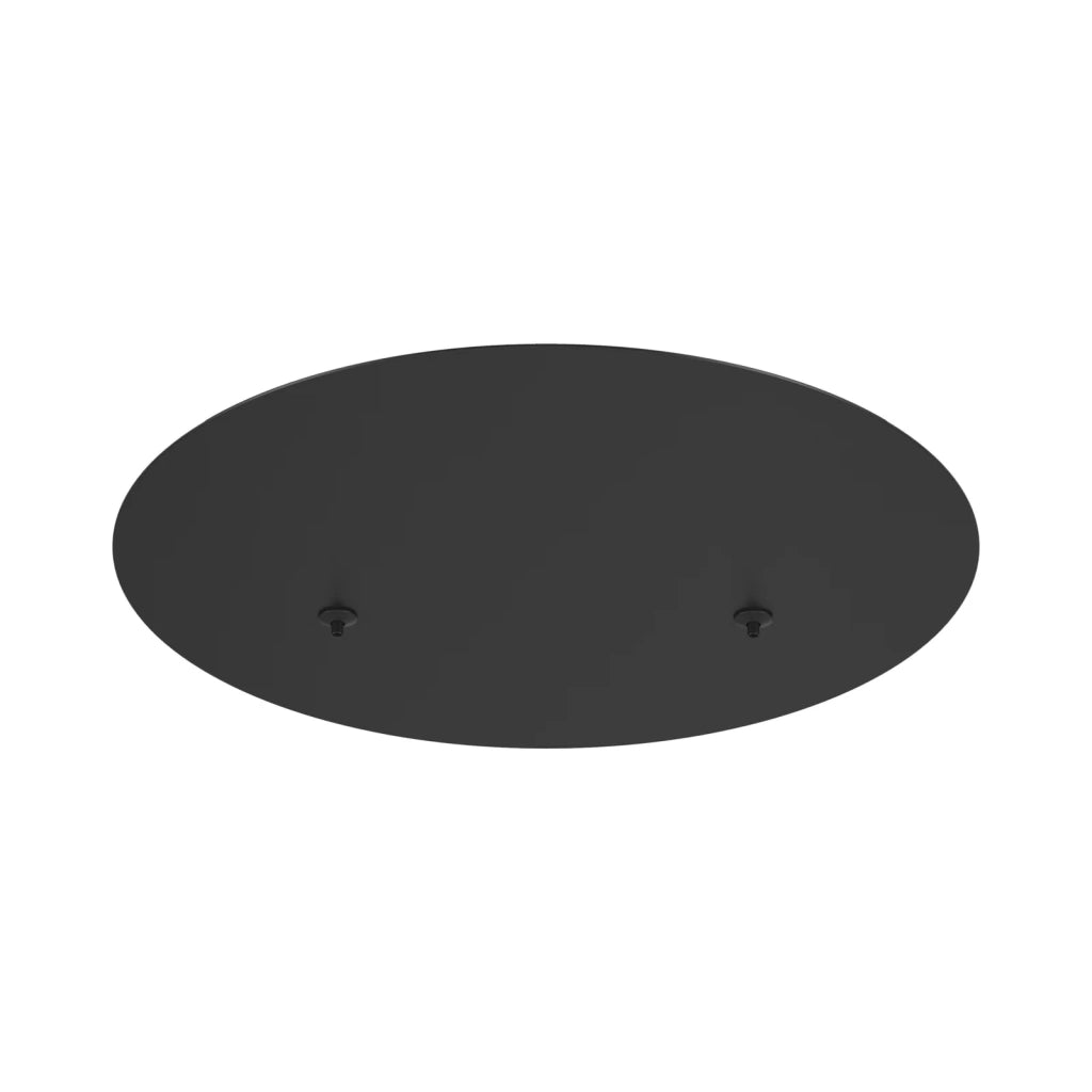 Rosone Moderno Cerchio Rim Metallo Nero