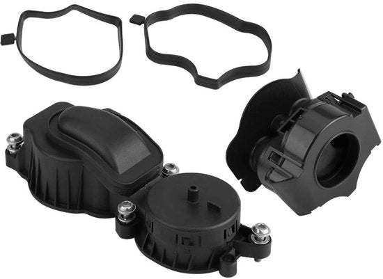 Vitello di rilascio in plastica - Compatibile con E46/E60/E61/E65/E66/X3 - Codice OE 11127799225 - Cilindro in plastica - Alta qualità - Sfoglia olii