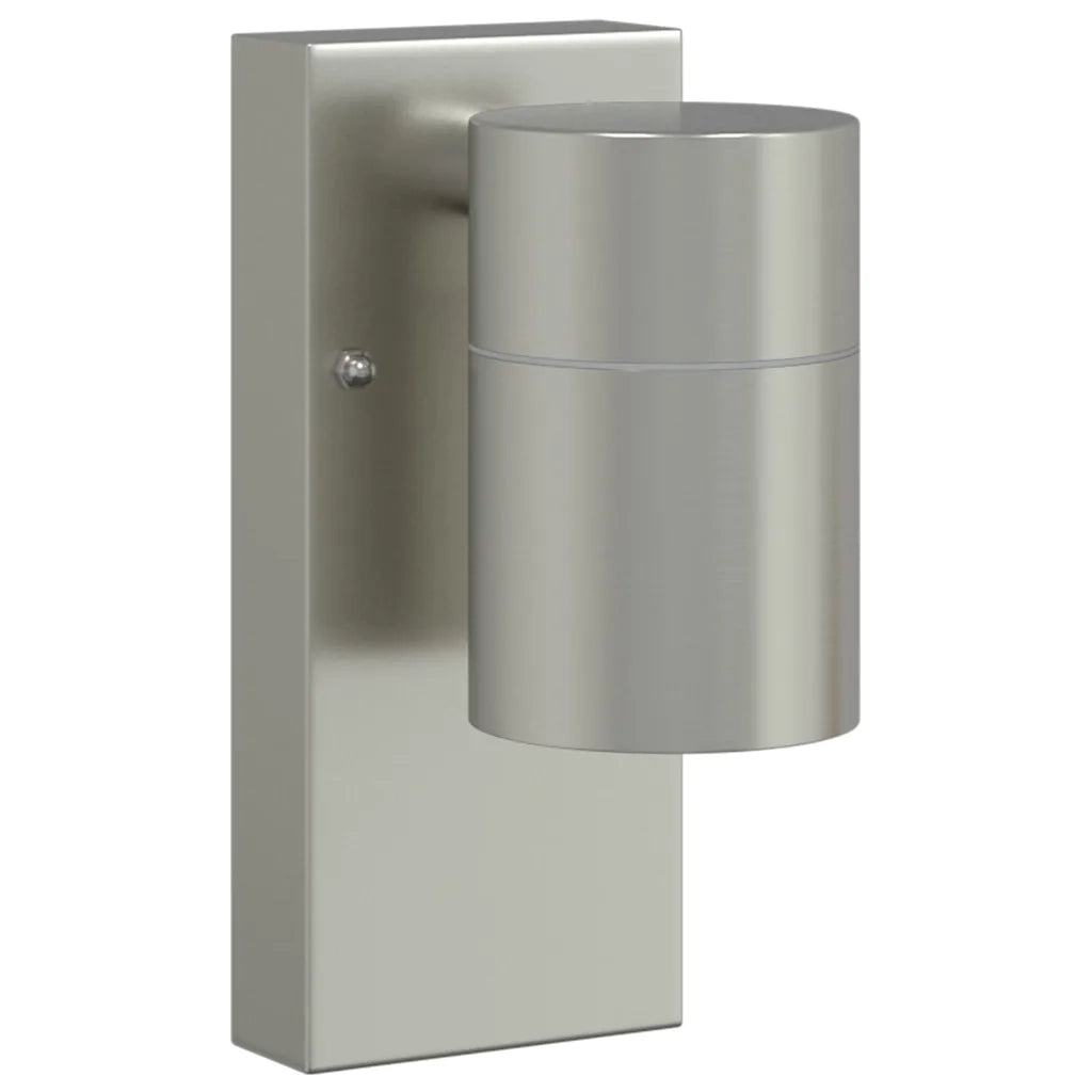 Lampada da Parete Esterna Argento 6,5 x 10,5 x 16 cm 4005983