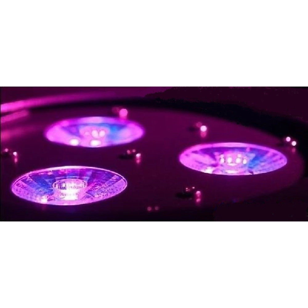 Trade Shop - Par Led Rgbwa Ip65 Dmx 18x18watt Uv 6 In 1 Luce Wood Party Fluo Powercon In Out -
