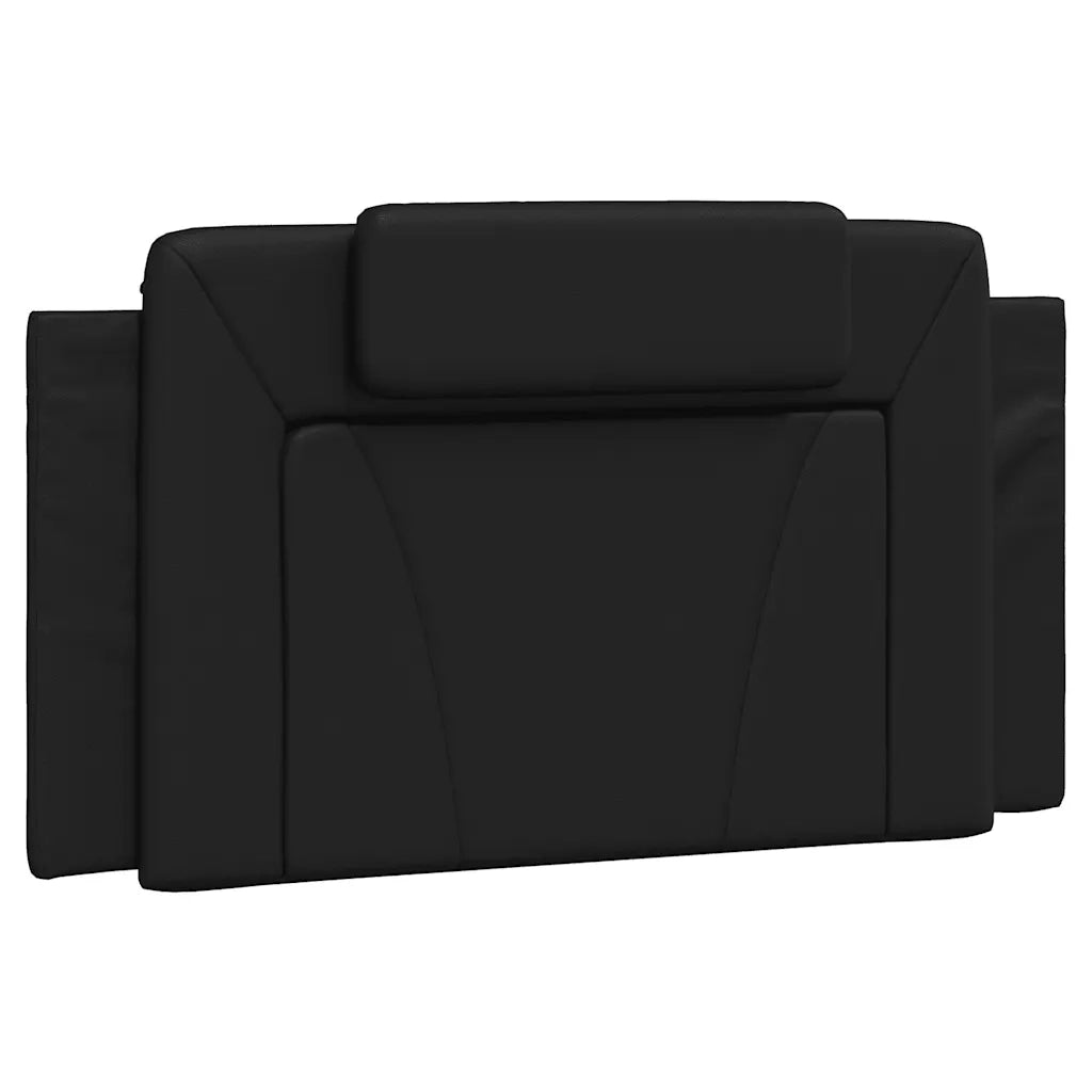 Cuscino Testiera-Cuscino per Testiera Viana Nero 100 cm in Similpelle