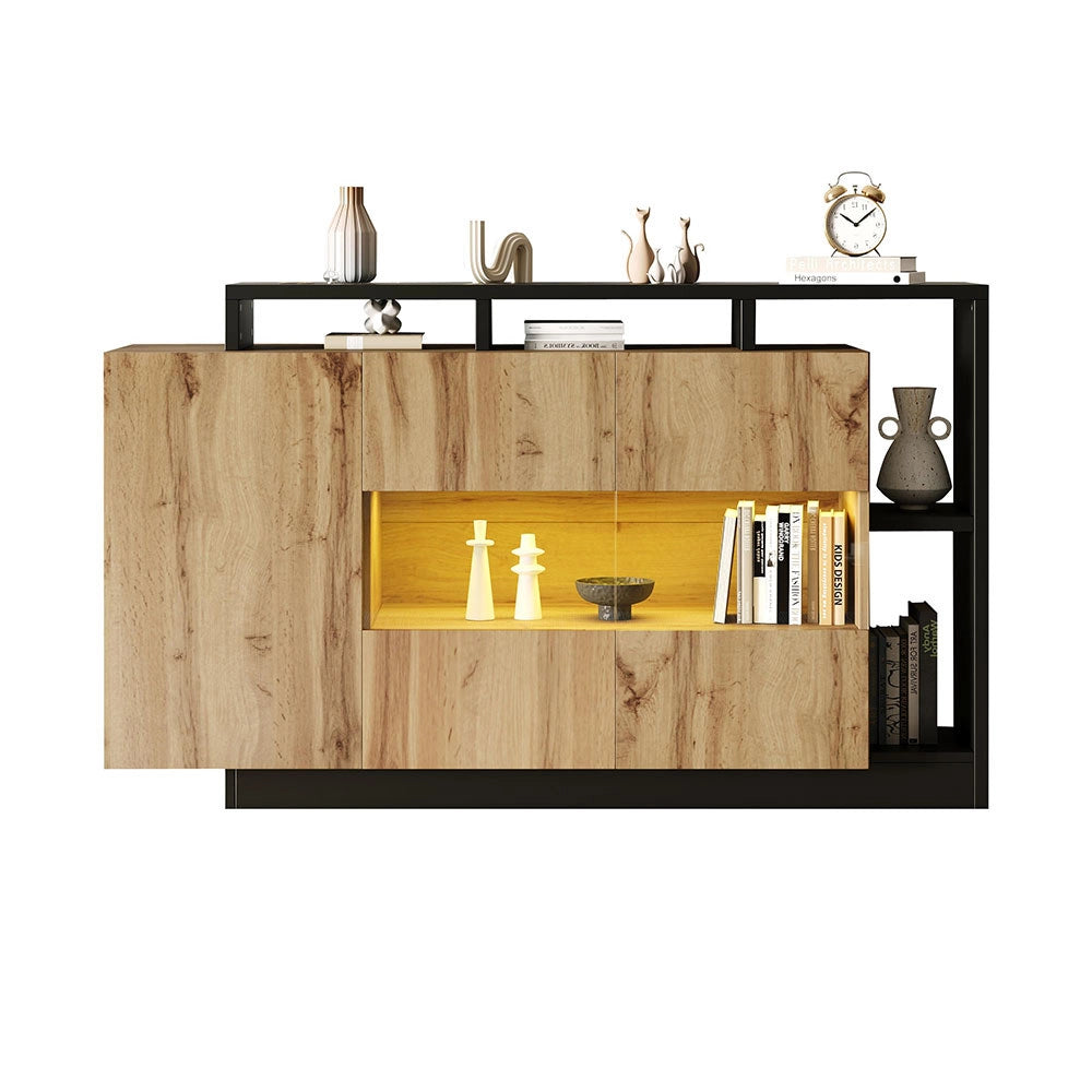 Buffet LED - Xylo - legno MDF Bluetooth comando app