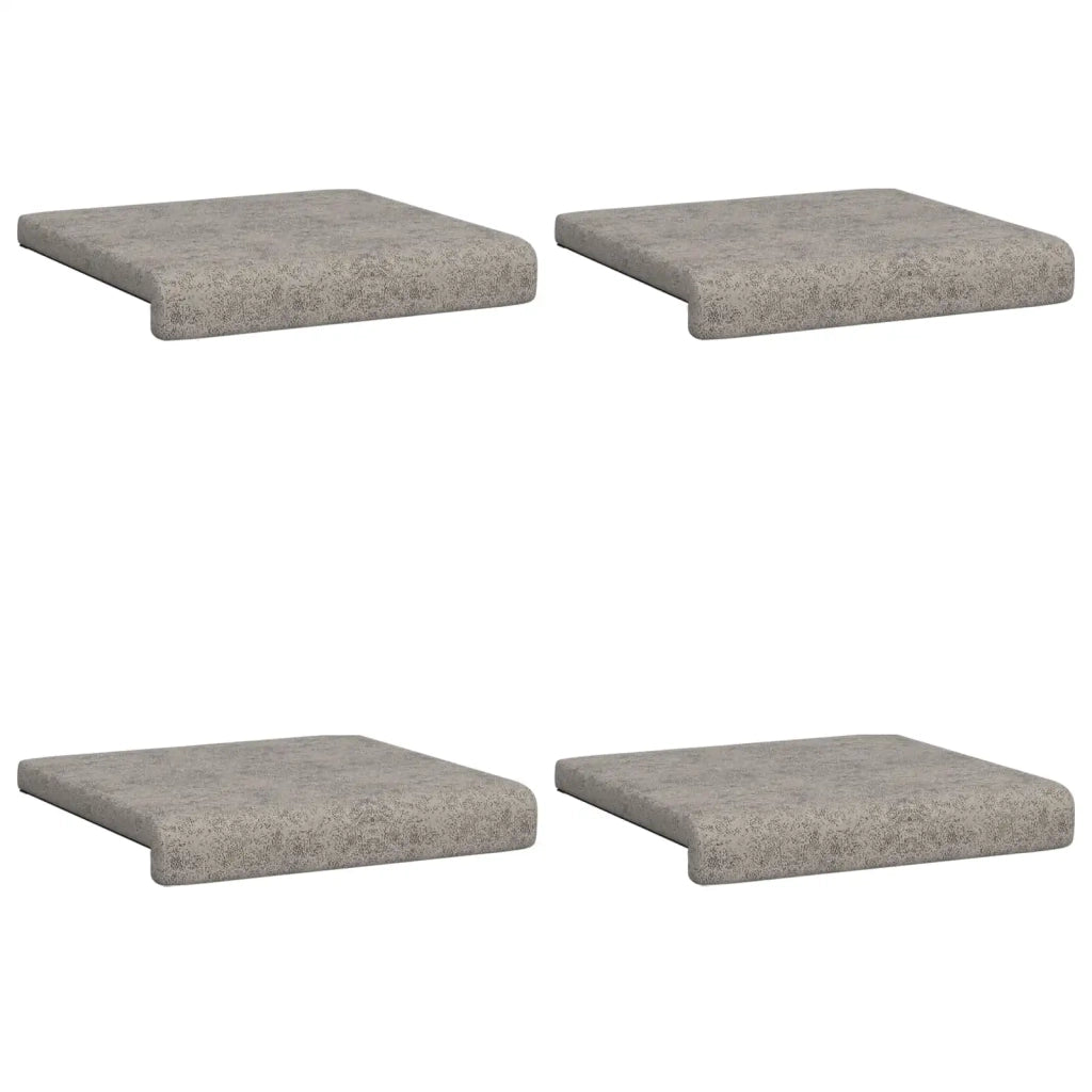 Cuscino per panchina 4 pcs Tessuto scamosciato sintetico 42043125