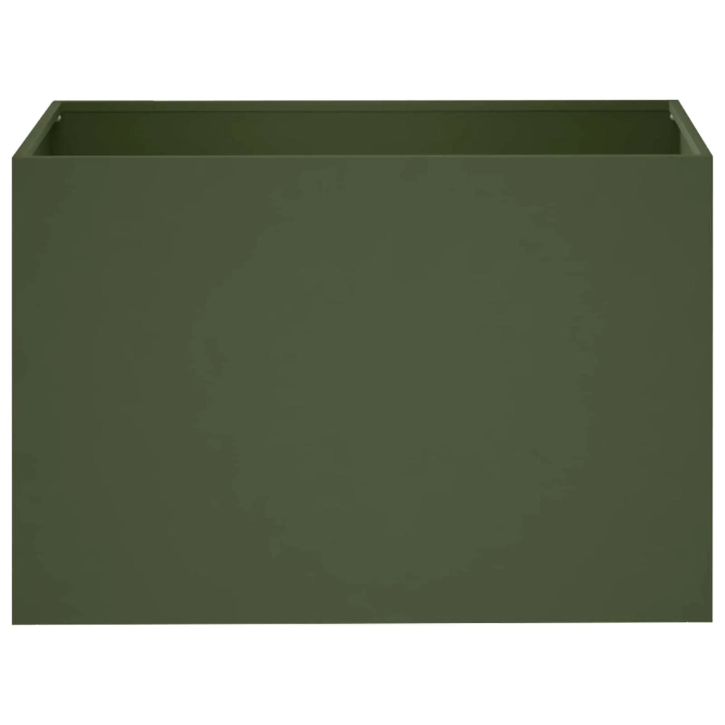 Vaso da giardino Verde Oliva 50 x 40 x 40 cm 8005644