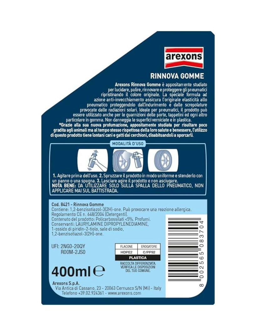 RINNOVA GOMME AREXONS 400 ml - AREXONS