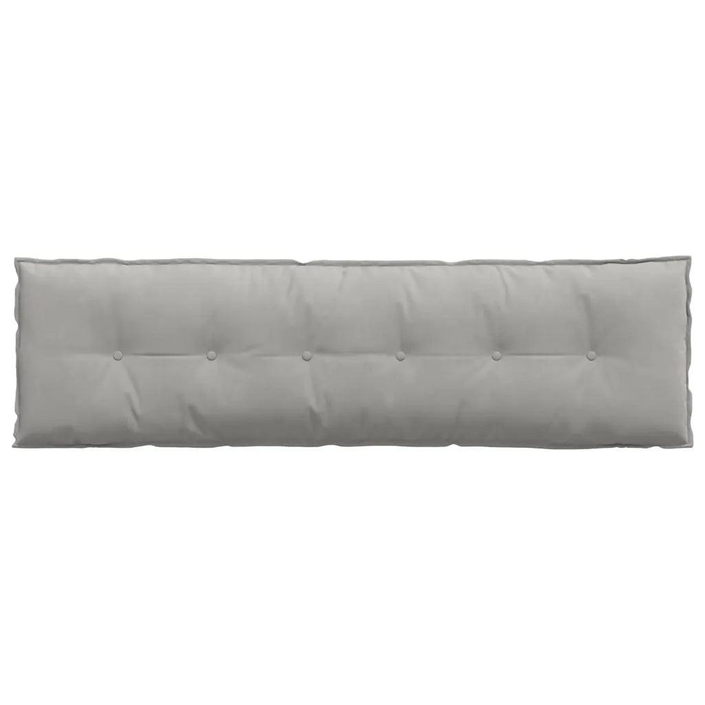 Cuscino per Schiena | Cuscino dorsale Grigio chiaro 180 x 50 cm
