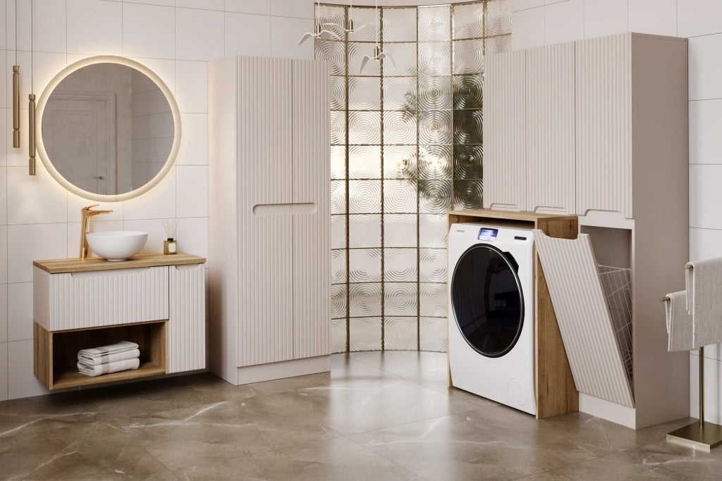 Set mobili bagno 60 cm con piano Nova Cashmere 60 cm