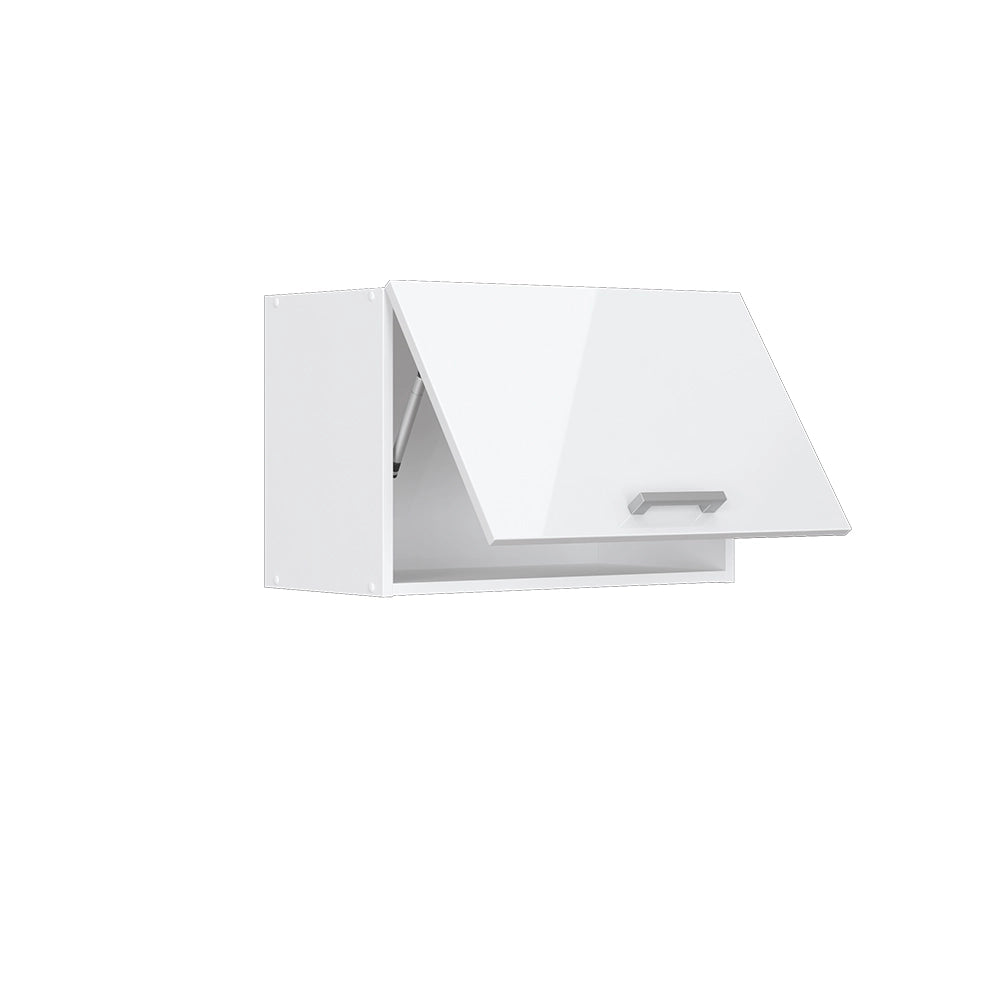 Pensile da cucina R-Line Bianco lucido/Bianco 60 cm Piatto Vicco