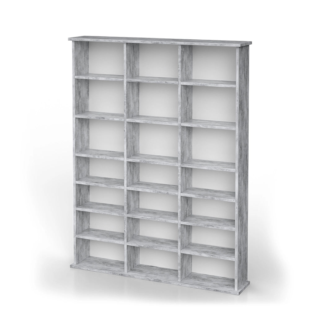 Vicco Scaffale porta cd Calcestruzzo 105.4 x 136 cm