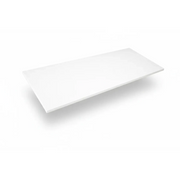 Ripiano Di Legno per Armadio Lunghezza 86,4 CM Altezza 1.8 CM Profondità 50 CM Bianco