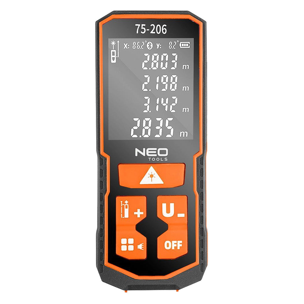 MISURATORE LASER 75-206 - range max 100 metri  - NEO
