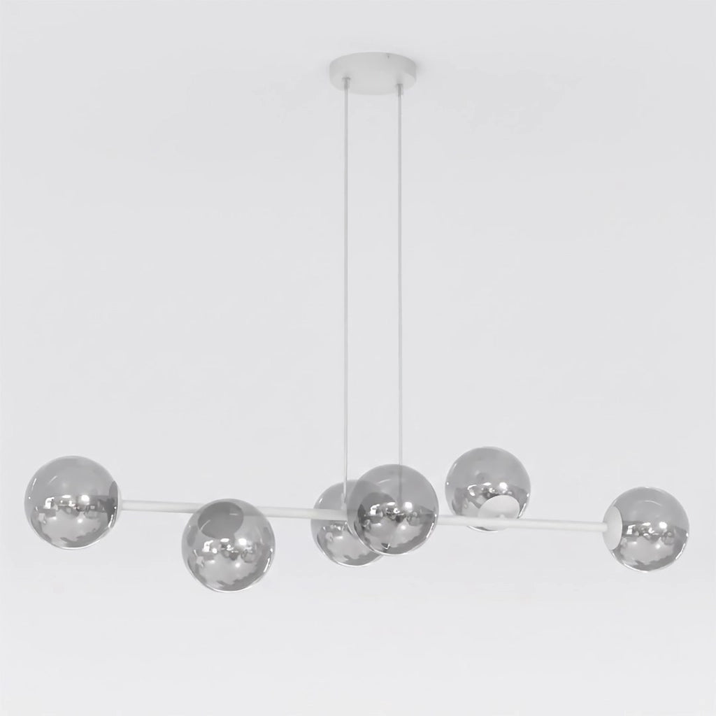 Lampada a sospensione MAGNUS 6xE14 grigio grafite Emibig