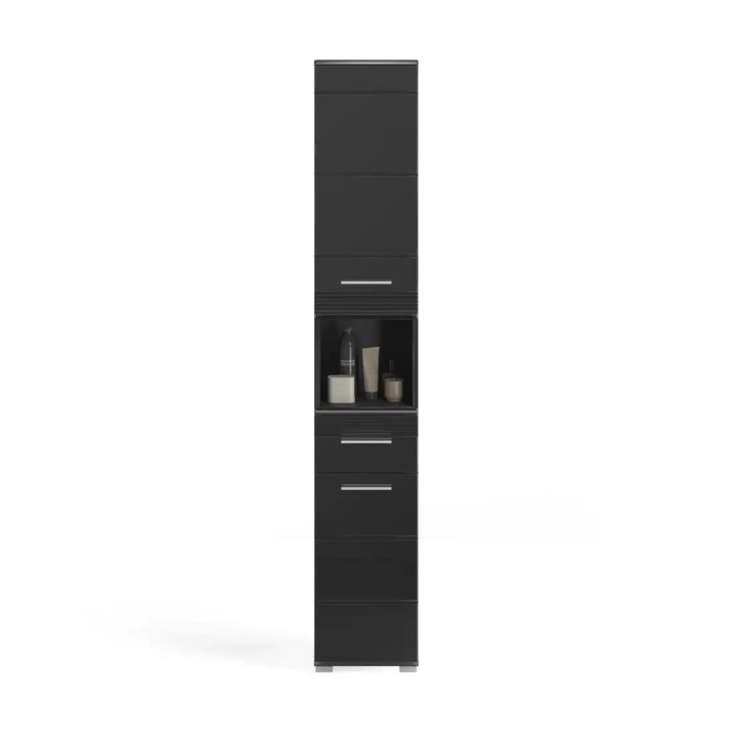Colonna da bagno – Nero lucido – KLEANKIN