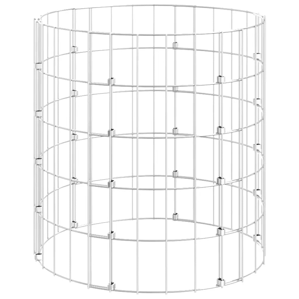 Compostiera da Giardino ?50x50 cm in Acciaio Zincato CFW9738042