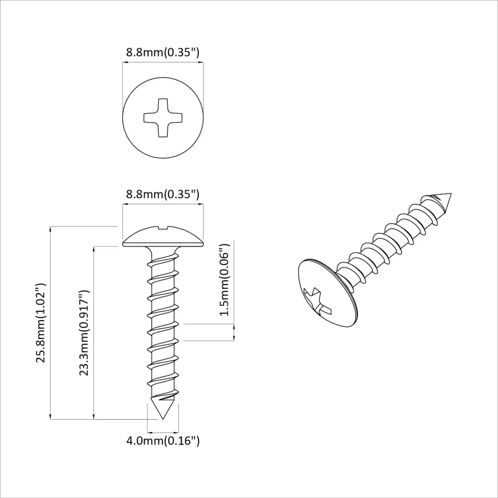 Viti in Legno 9231 pcs Argento Acciaio 864528