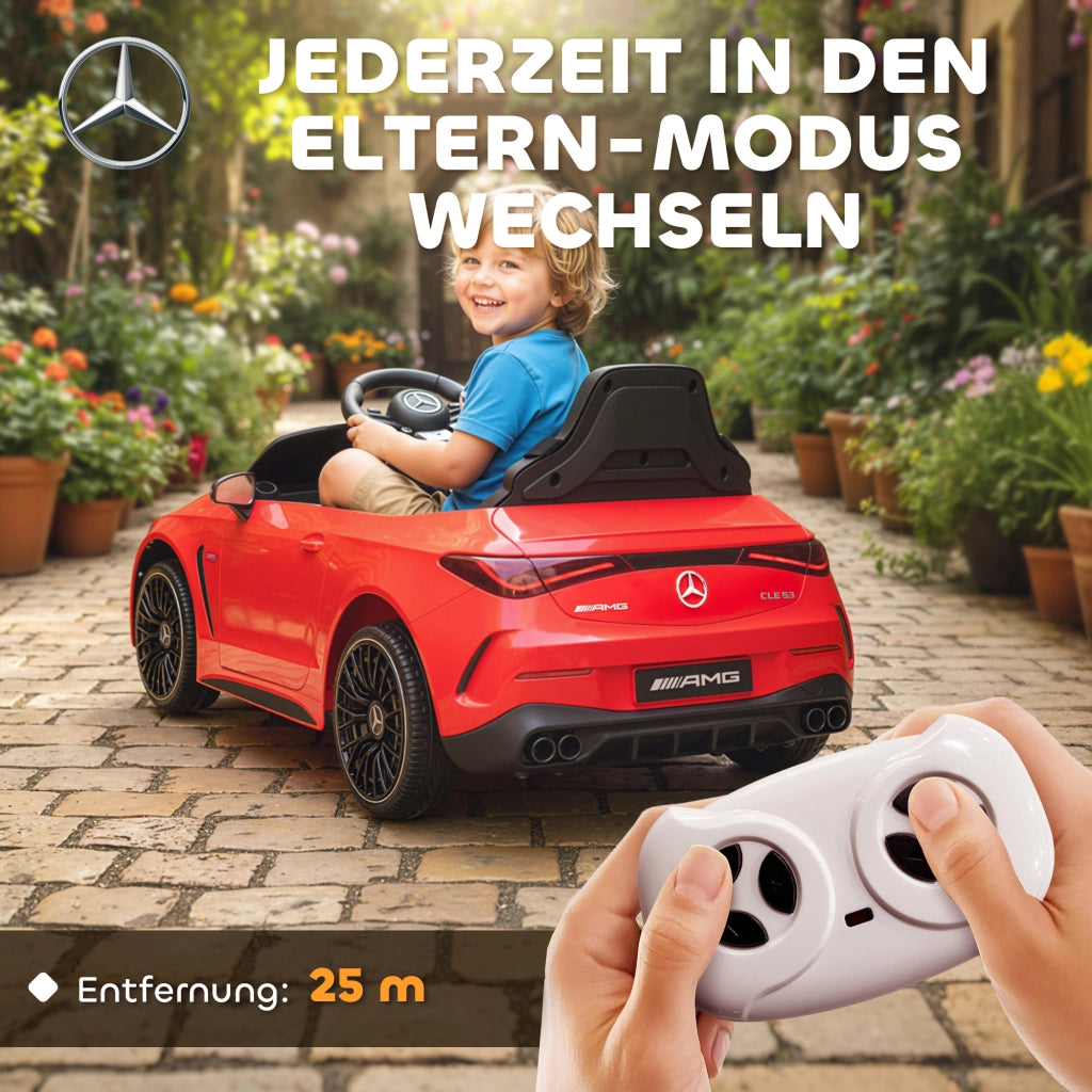 Auto Elettrica Bambini Mercedes ¨C Minimal ¨C Rosso