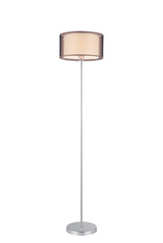Lampada da terra Anastasia Rabalux E27 60W cromo/marrone