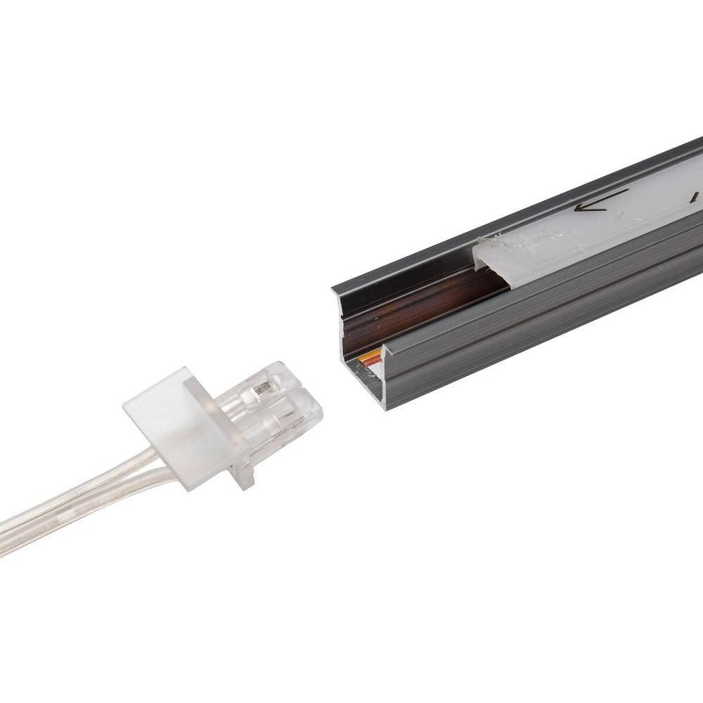Trade Shop - Barra Led 12 W Profilo Alluminio Incasso Esterno 12 V Luce 4000k Dimmerabile -