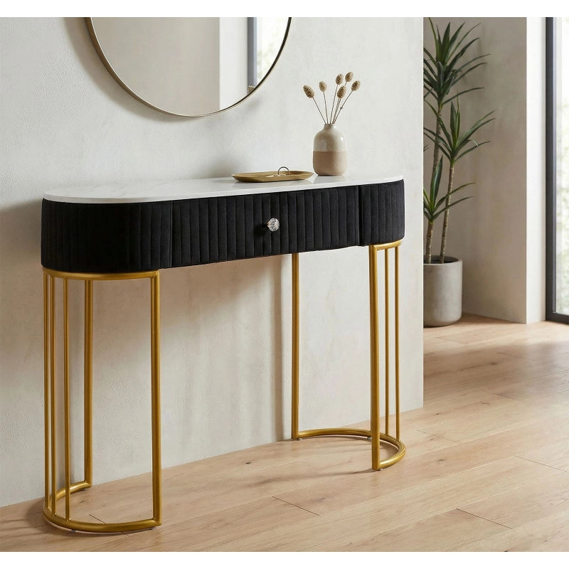 Consolle Montpellier Nera cm 100x43x74