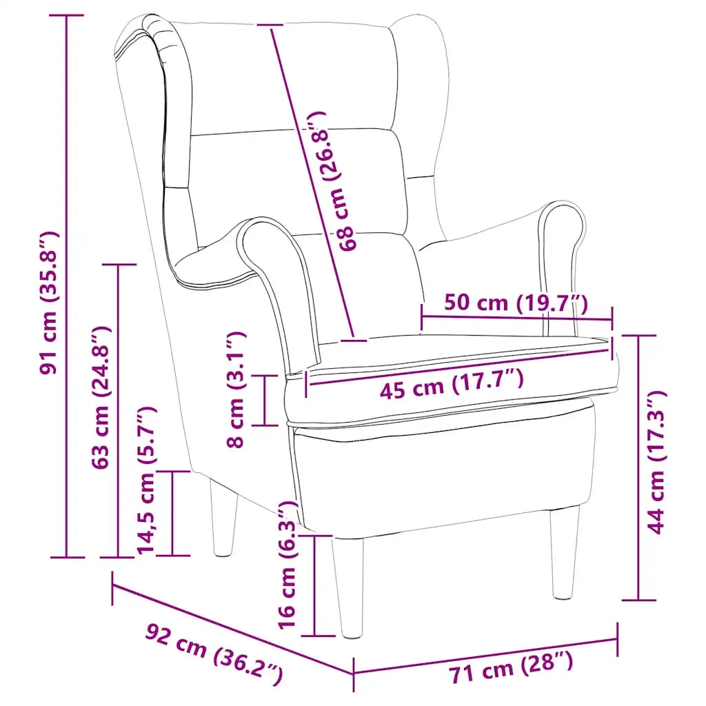 Poltrona | Sedia Relax Grigio Chiaro Velluto
