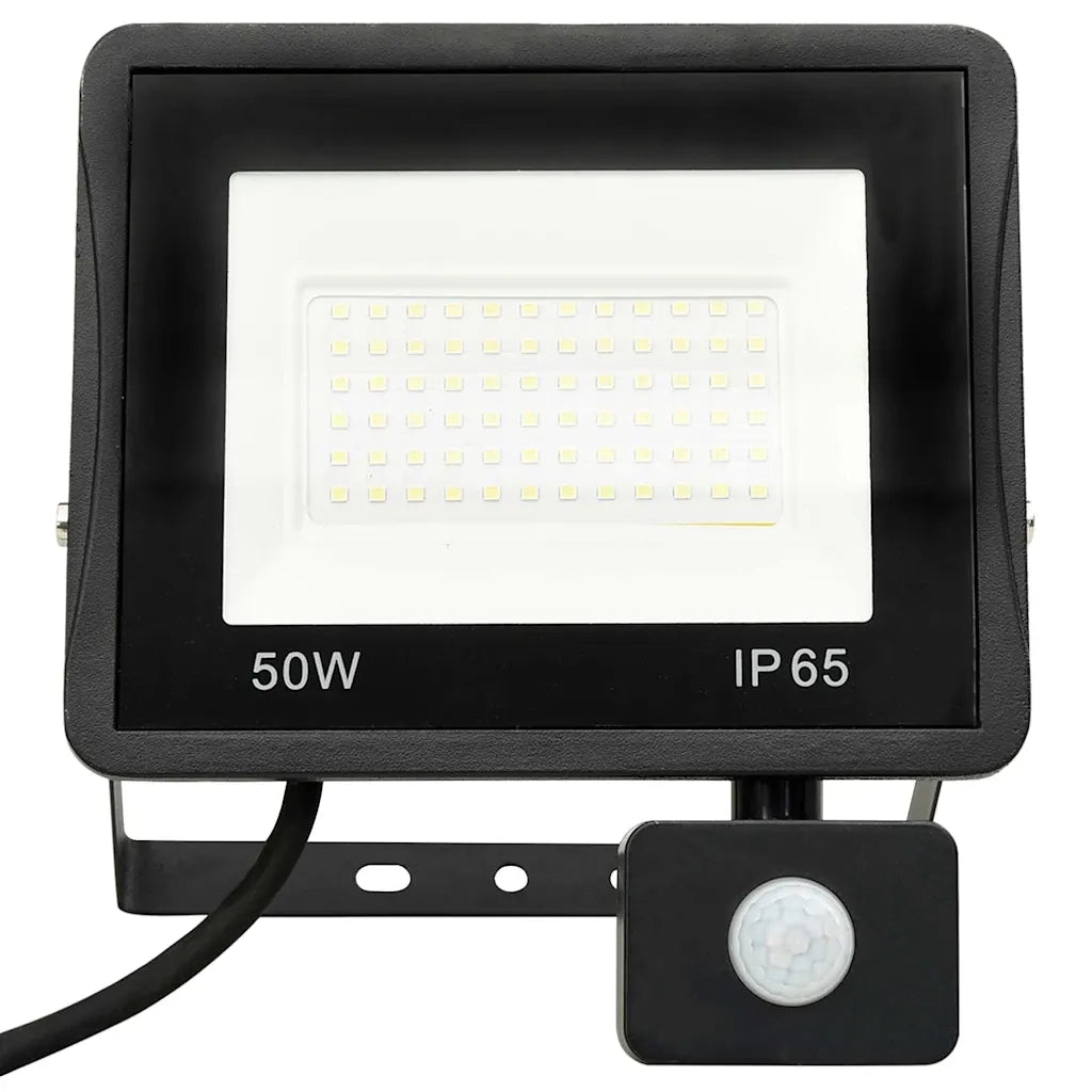 Faretto a LED con Sensore 50 W Bianco Freddo 149631