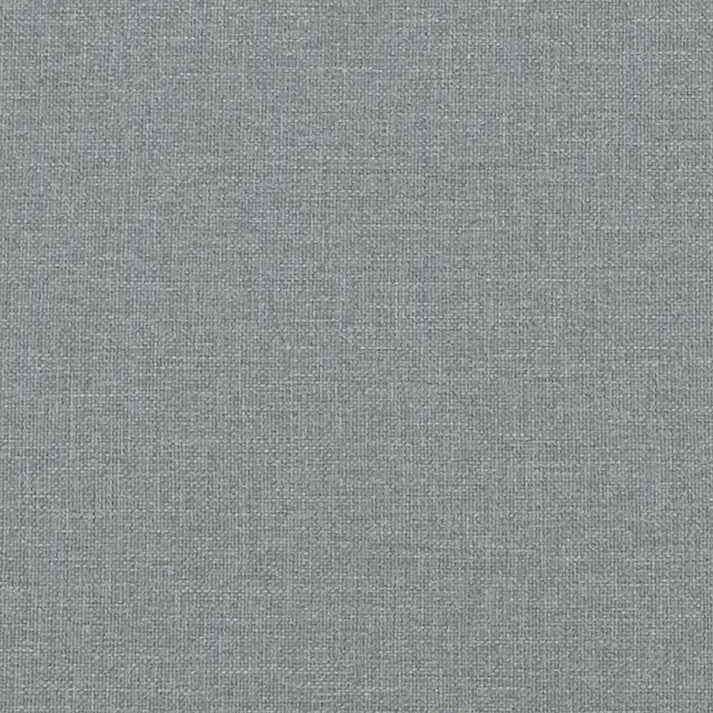Set Divani 2 pz con Cuscini Grigio Chiaro in Tessuto