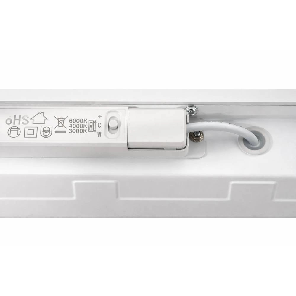 Pannello led da incasso 30x120 cm cct selezionabile 40w 4300lm