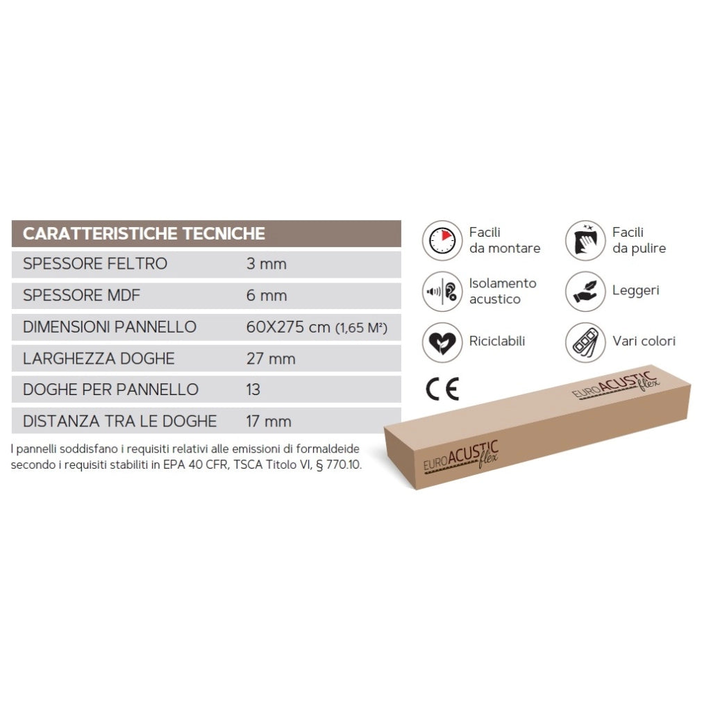 PANNELLO DECORATIVO 9MM TEAK CM.60X275.
