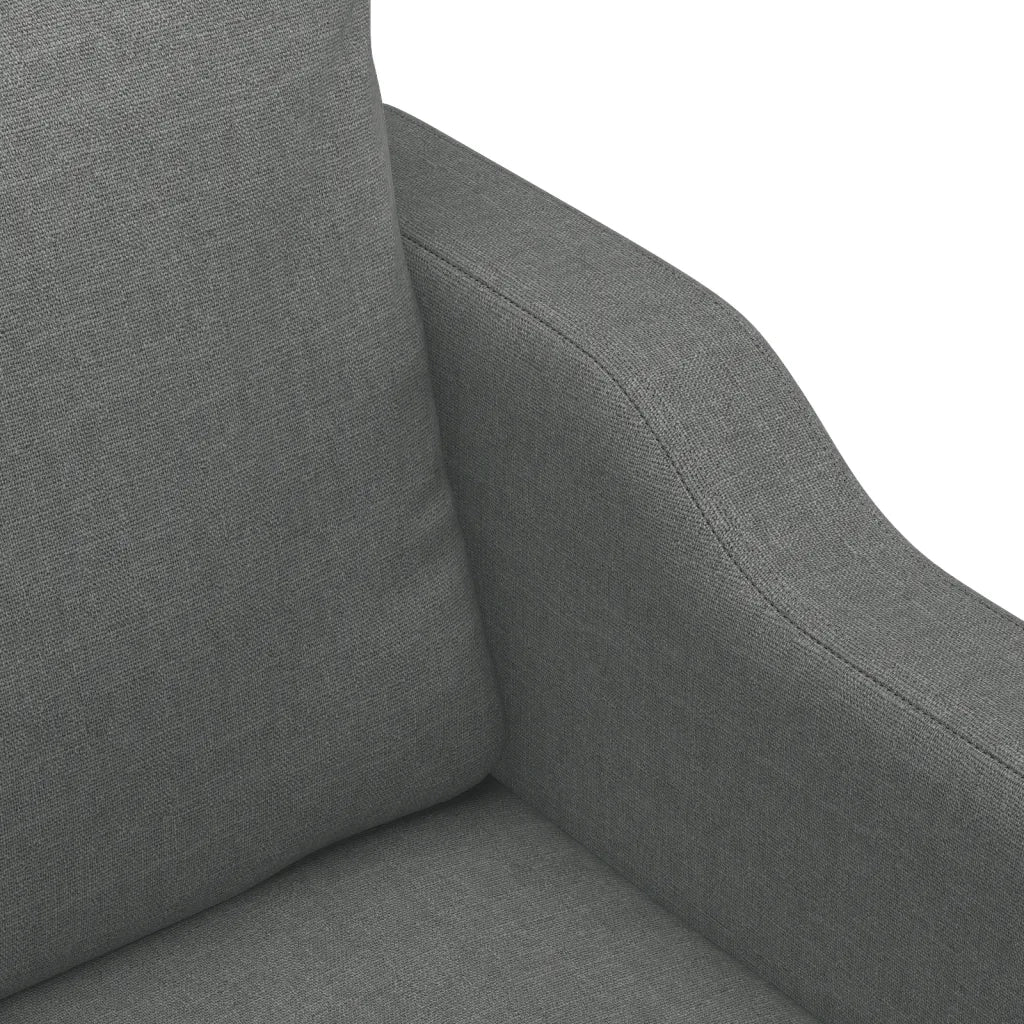 Divano a 3 Posti-Sofa 3 Posti Grigio Chiaro 180 cm in Tessuto 134004