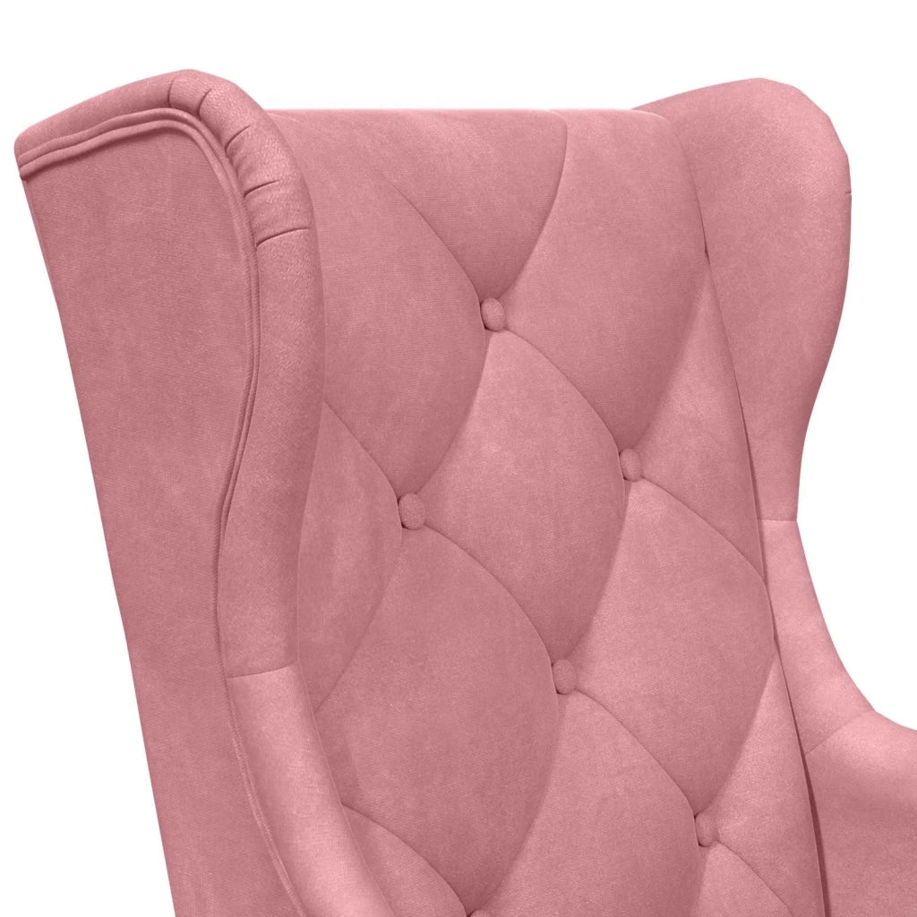 Poltrona Rosa Velluto 42029910