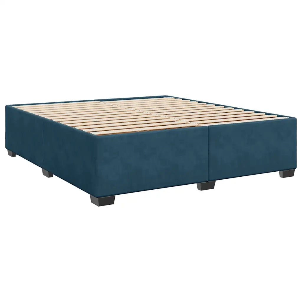 Giroletto Blu 180x200 cm in Velluto 3284653