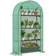 Serra da Giardino con 4 Ripiani ¨C Minimal ¨C 105x45x160 cm Verde