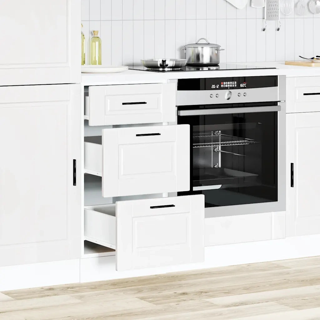 Pensile da cucina | Base da Cucina Porto Bianco in Legno Multistrato