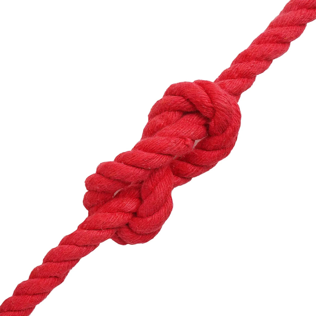 Corda | Fune Rosso 1 x 1 x 5000 cm Cotone