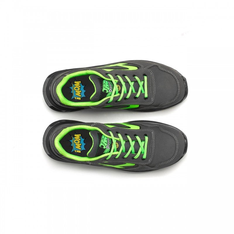 Scarpe Yoda Grigio/Verde Basse 40 S3 Upower