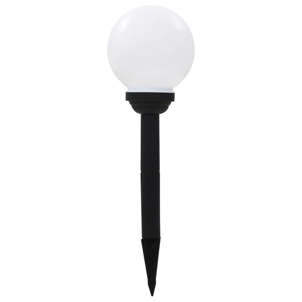Lampade Solari da Esterno 6 pz LED Sferiche 20 cm RGB 277126