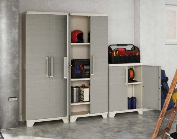 Armadio Linear Wood basso 68x39x90h